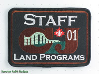 CJ'01 Staff Land Programs